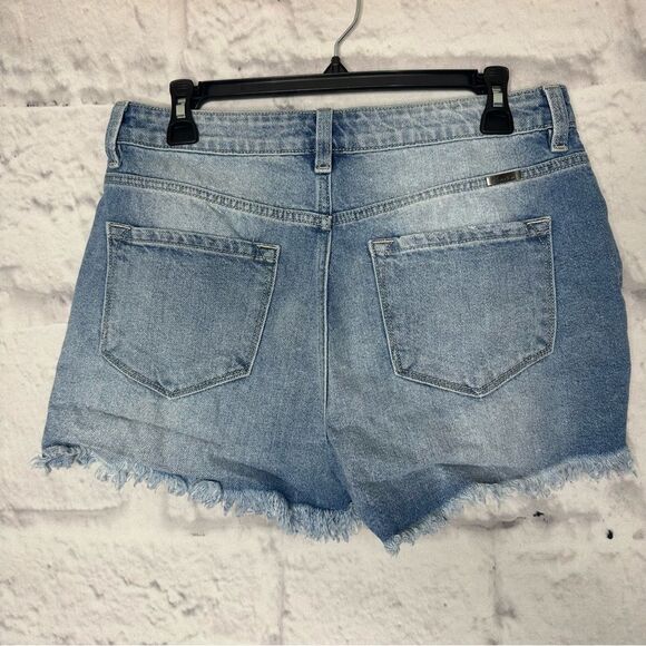 🔸BUNDLE ONLY🔸 |EUC| KANCAN High Rise Distressed Hem Mini Shorts - Picture 2 of 7